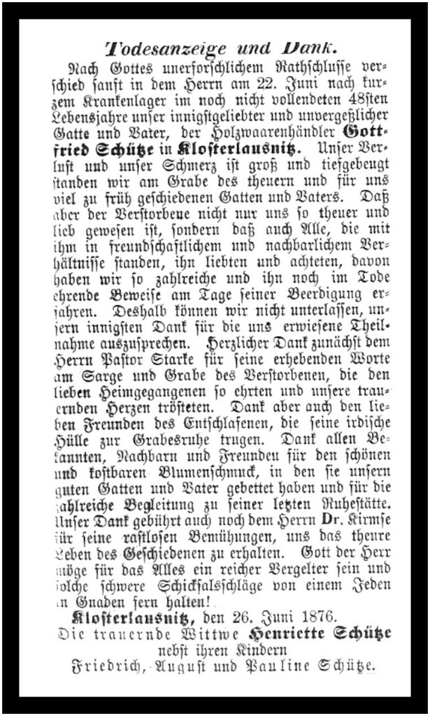 1876-06-22 Kl Trauer Schuetze